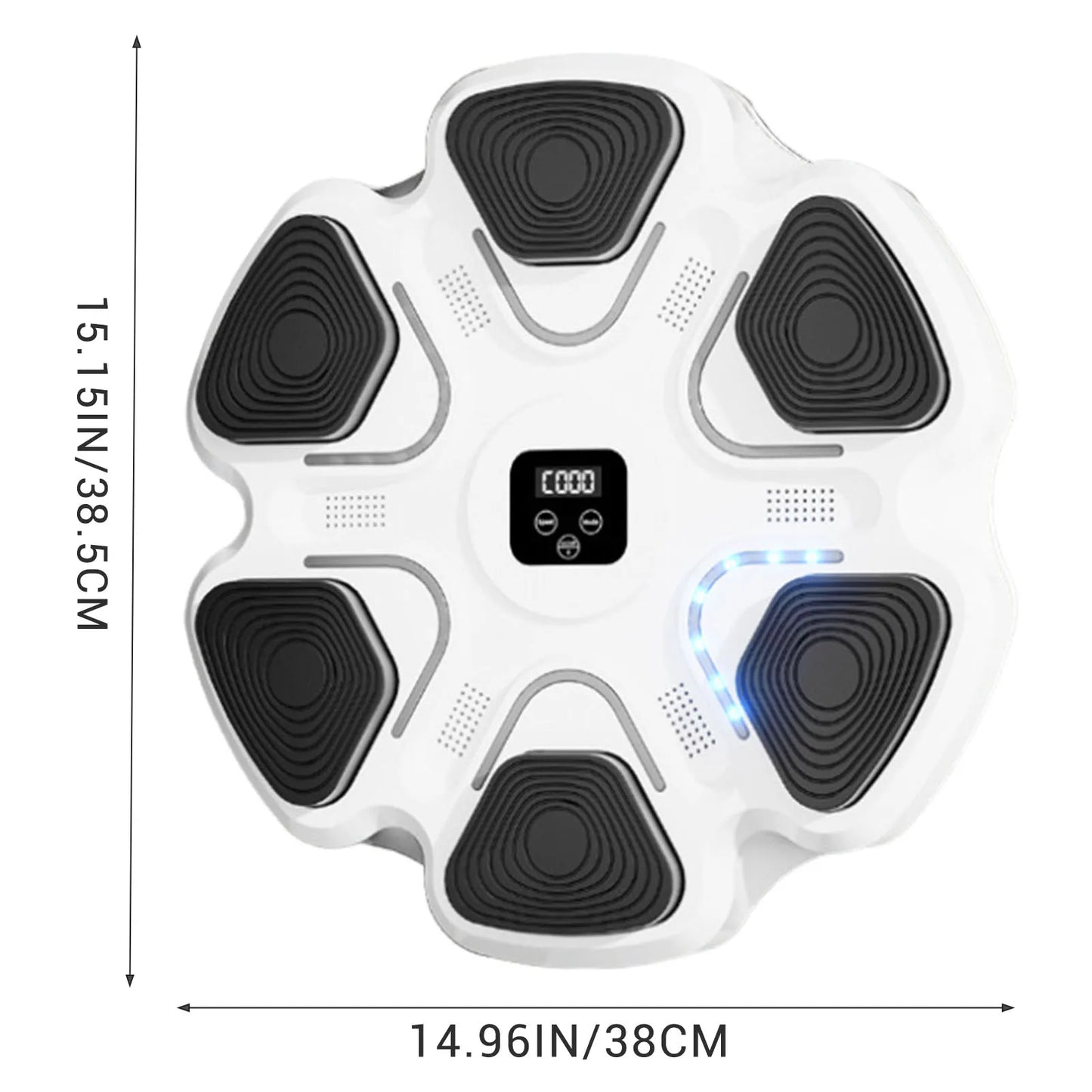 Wall Mounted Musical Boxing Machine Digital Target Training