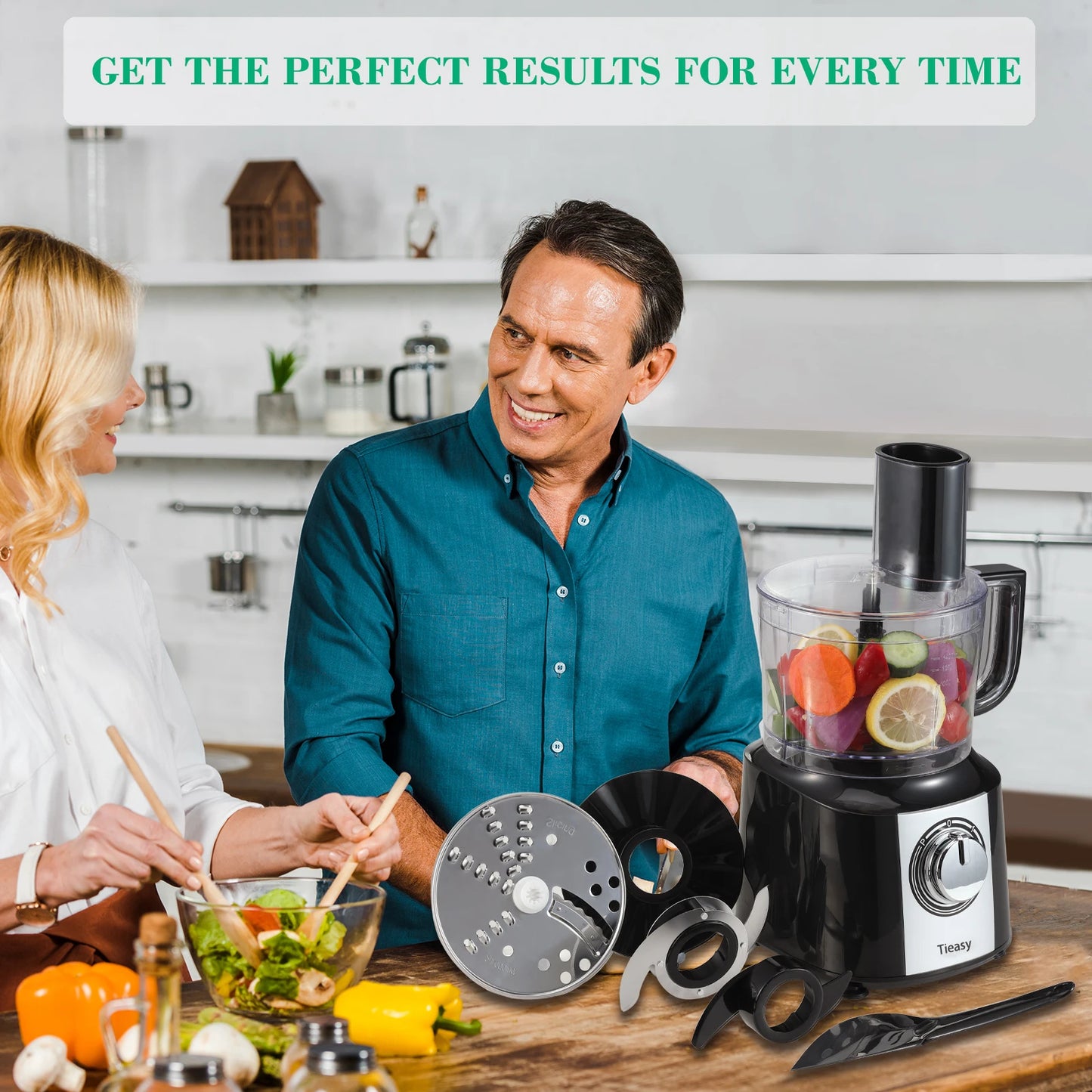 TopStrong Five In One Electric Food Processor 600W BPA Free