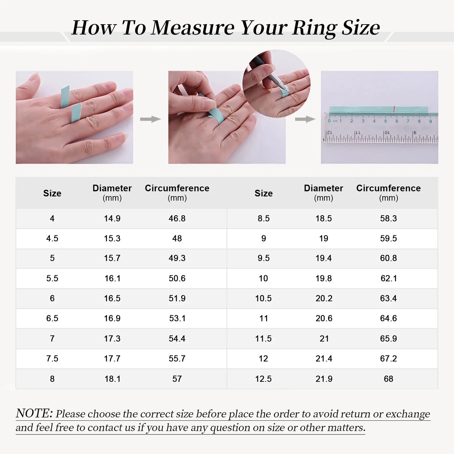 ATTAGEMS Simple D VVS1 Moissanite Ring Round Cut 1.2mm S925 Sterling SIlver Wedding Band Jewelry For Women Shipping from the USA