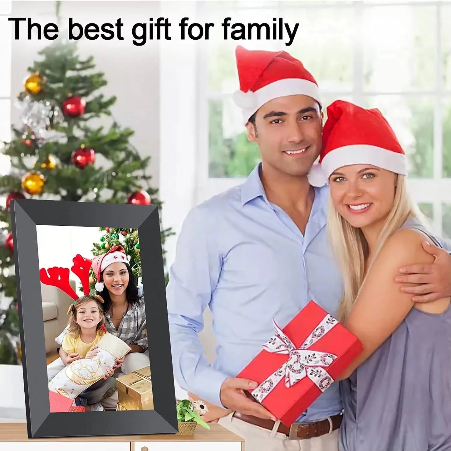 Yenock 32GB Smart WiFi Digital Photo Frame IPS Touch