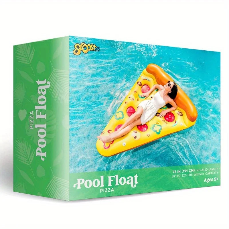Joyfy Inflatable Pizza Slice Pool Float Swim Summer Beach Floating