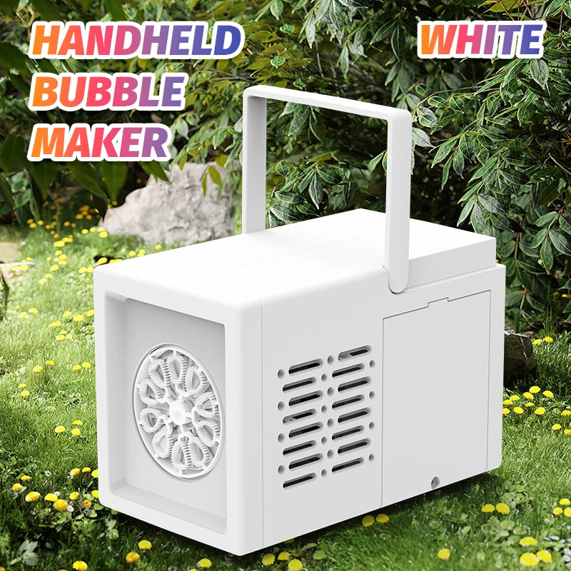 Ten Hole Bubble Blowing Machine Toy Handheld Bubble Maker Outdoors