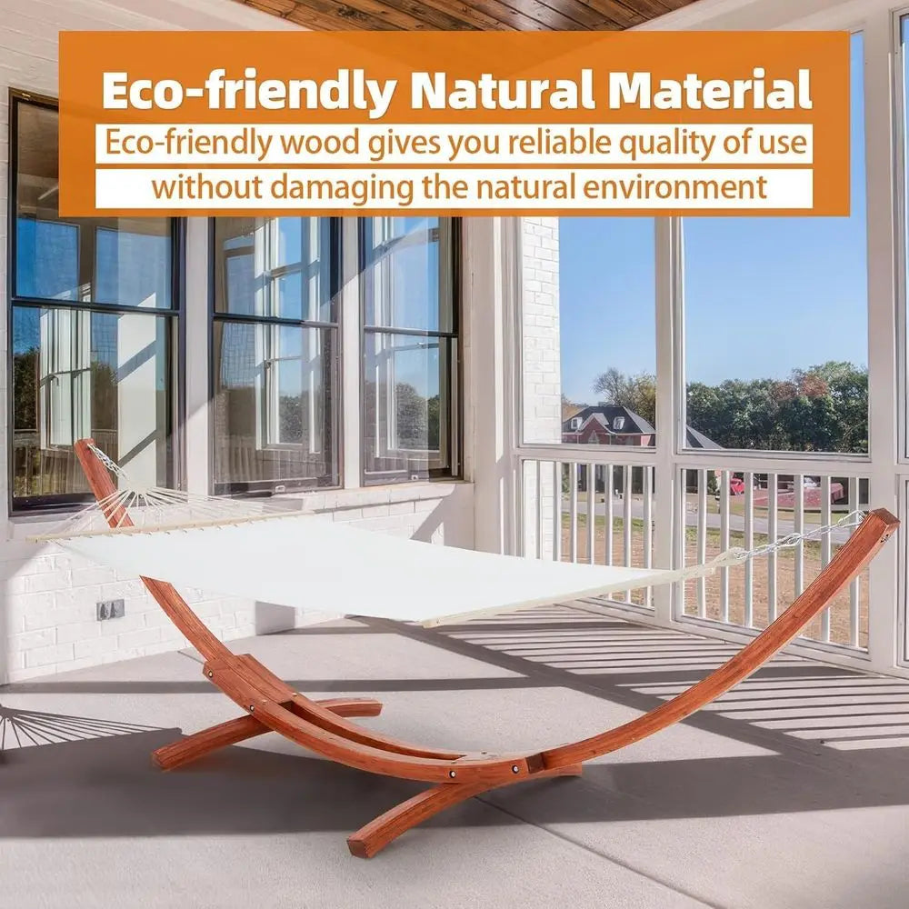 Heavy Duty Two Person Hammock Stand for Outdoor Relaxation