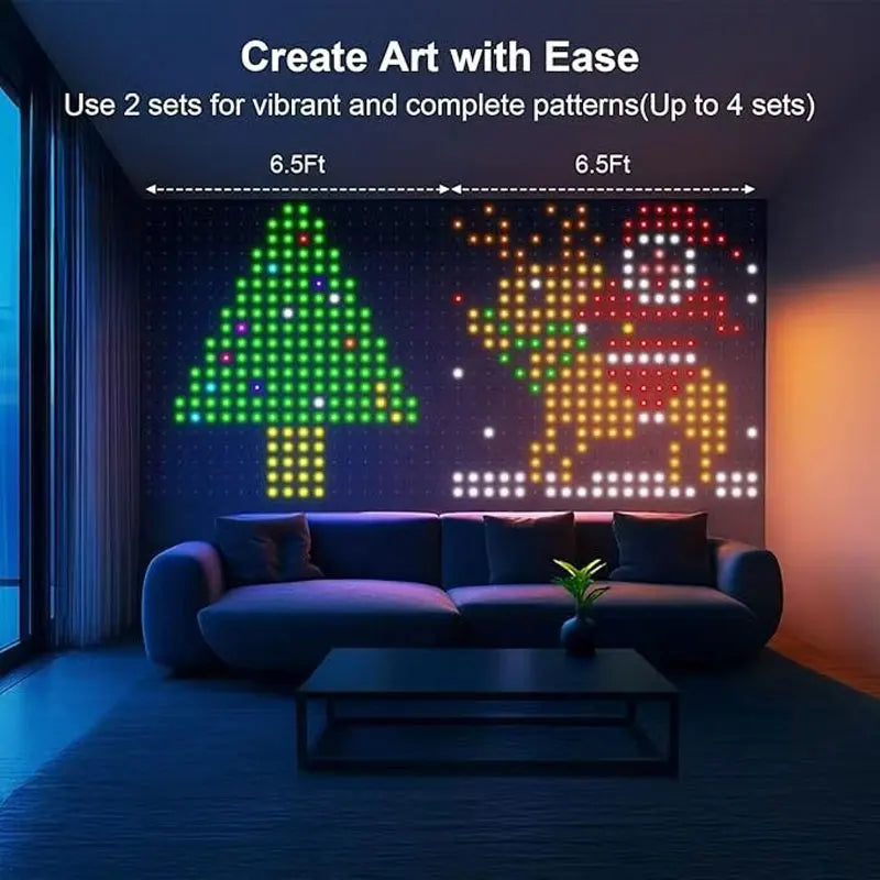 Music Sync LED Curtain Lights, Remote Controlled Smart String Lights, Outdoor Fairy Lights for Christmas Party & Home Decor