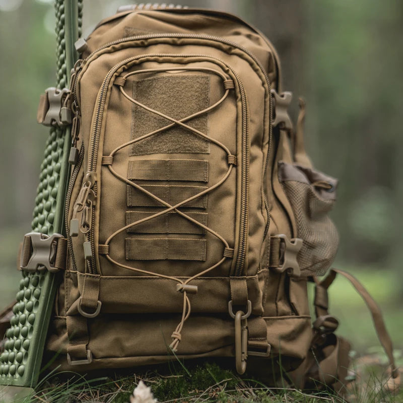 LQARMY Durable Tactical Backpack For Outdoor Hiking Travel