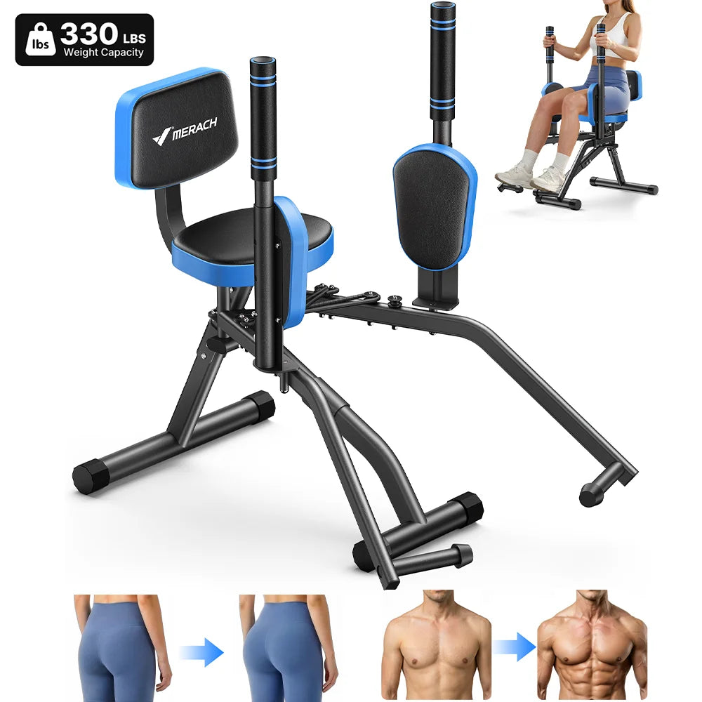 Merach Adjustable Resistance Hip Abductor And Leg Adductor Trainer