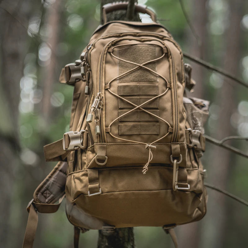 LQARMY Durable Tactical Backpack For Outdoor Hiking Travel