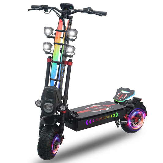 JL86 10000W Dual Motor Electric Scooter 60V40Ah For Adults