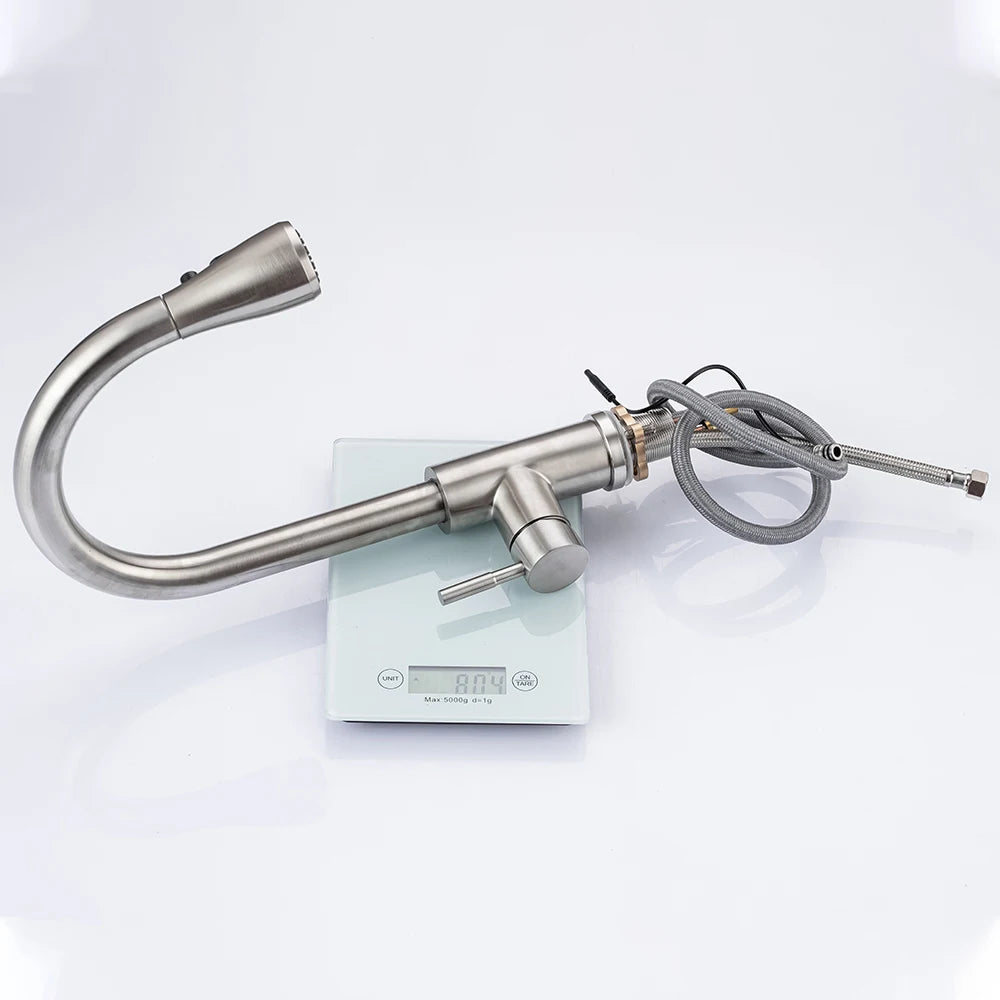 DQOK Touchless Infrared Sensor Kitchen Faucet Pull Out Sprayer