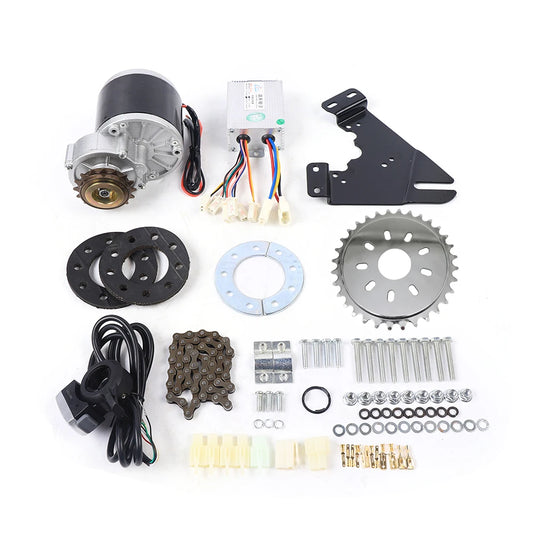 Bymaocar 36V 350W Thumb Throttle Left Side Drive EBike Motor Kit