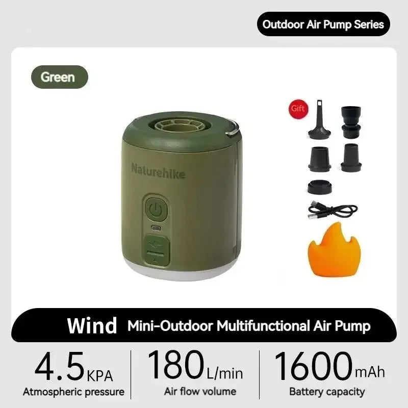 Naturehike Portable Electric Air Pump For Outdoor Camping