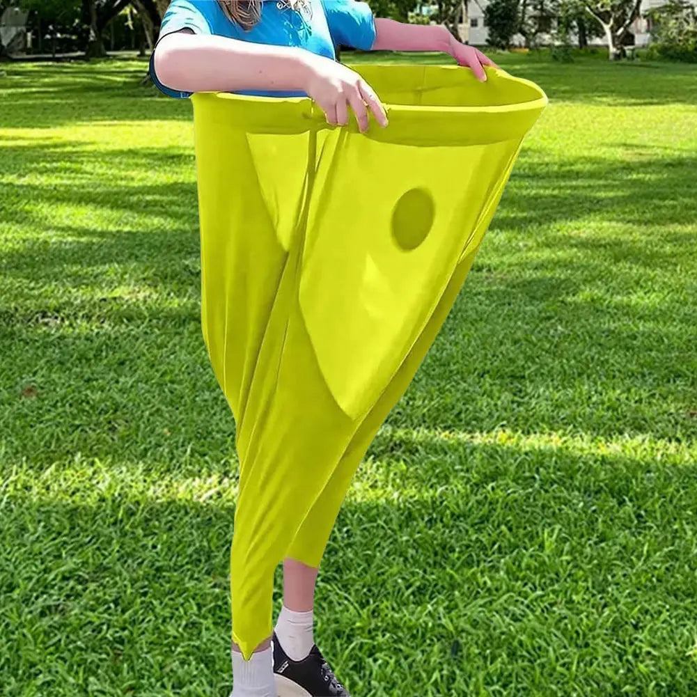 Freaky Party Games Pants with 2 Bouncy Balls and 1 Air Pump Outdoor Games Field Family Reunion Game for Kids and Adults