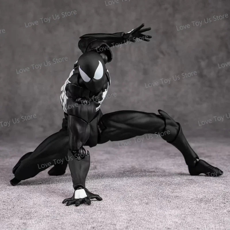 Hot Toys Spider Man Symbiote Suit And Scarlet Spider Action Figures Gift Set