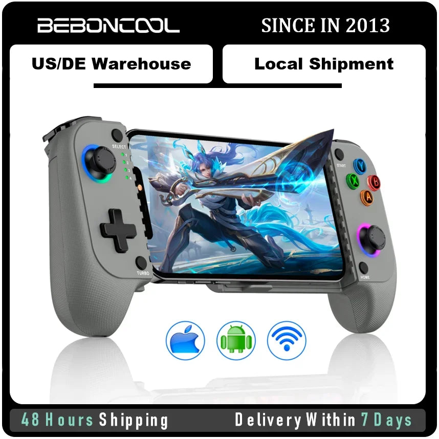 Beboncool MC103 Hall Effect Type C Gamepad For Android iOS