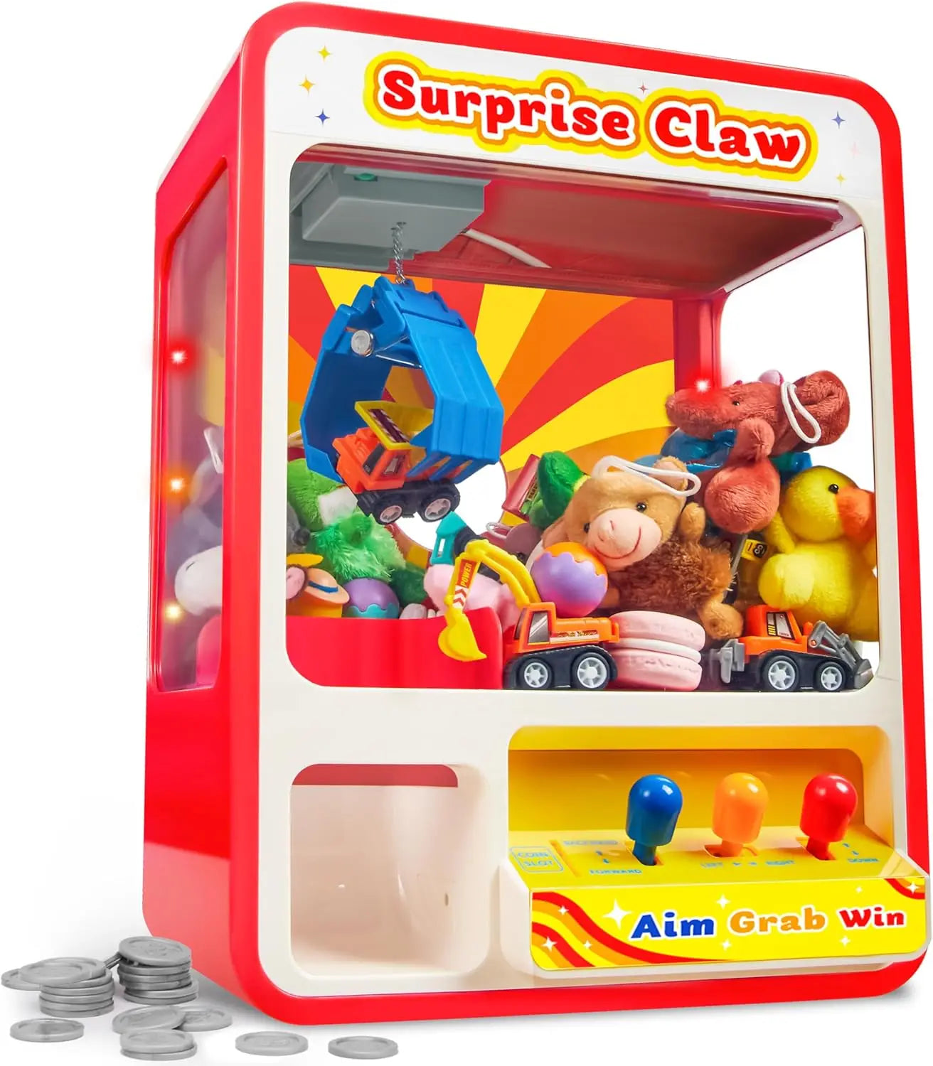 Joyfy Claw Machine Arcade Toy Vending Machine for Kids