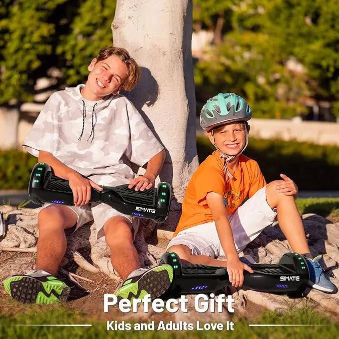 Simate 6.5 Inch Self Balancing Hoverboard With Bluetooth