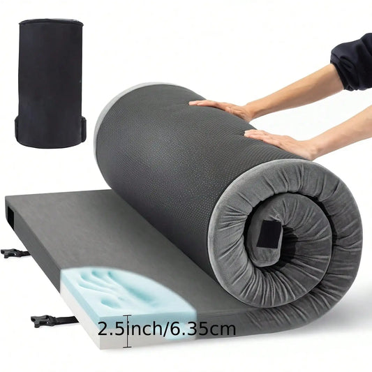 Waterproof Memory Foam Camping Sleeping Pad With Carry Bag