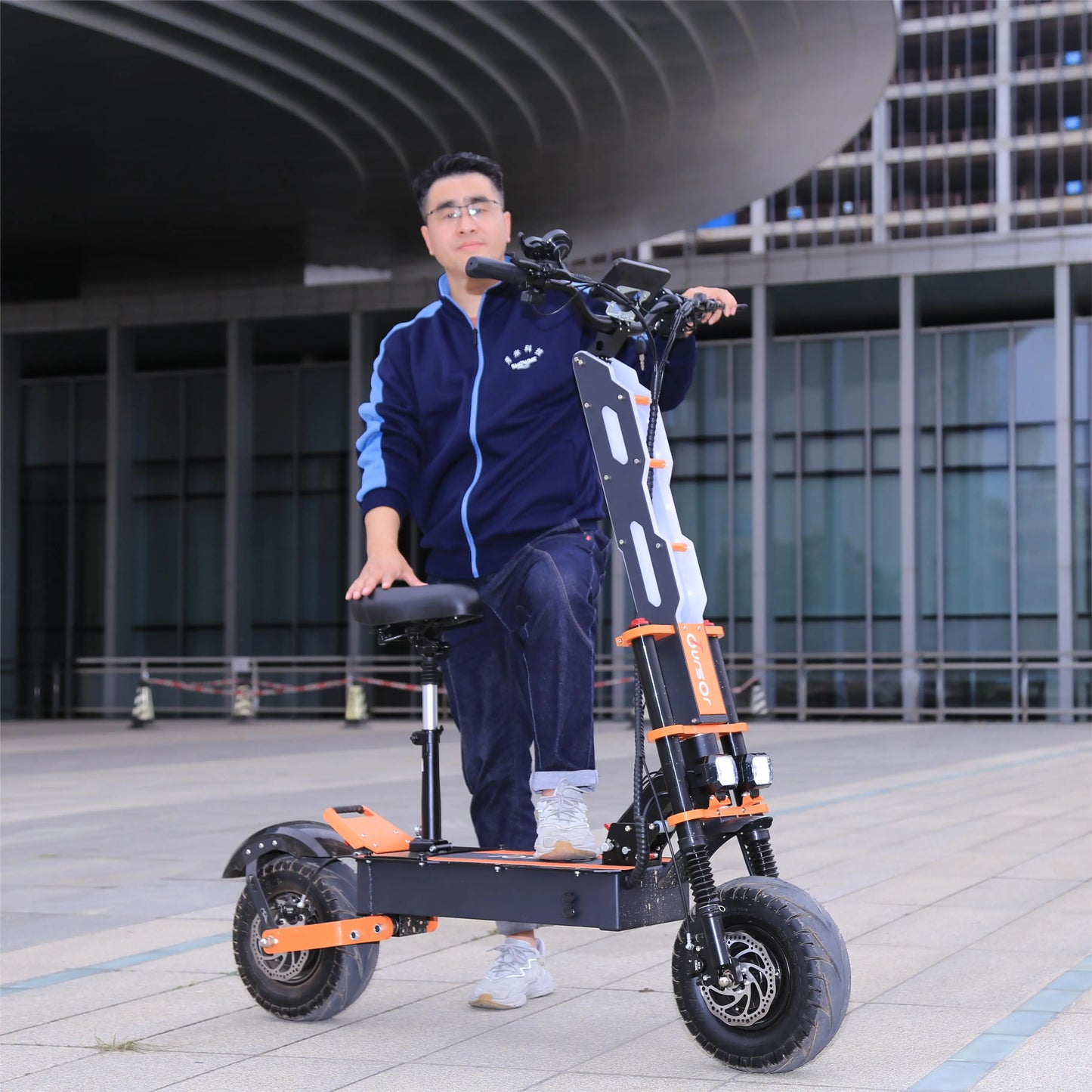 Upgraded 8000W Dual Motor Off-Road Electric Scooter
