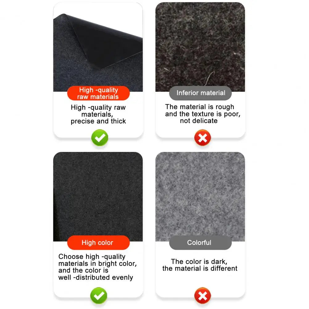 Rectangle Garage Floor Mat Under Car Oil Spill Absorbent Parking
