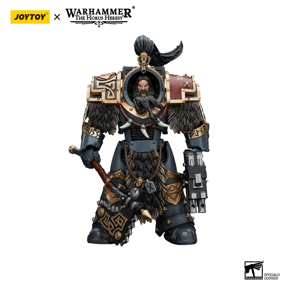 Joy Toy Warhammer 40K Space Wolves Varagyr Wolf Guard Figure