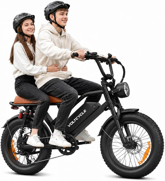 Fat Tire Electric Bike 1500W Peak Motor 48V Battery 70 To 100KM Range