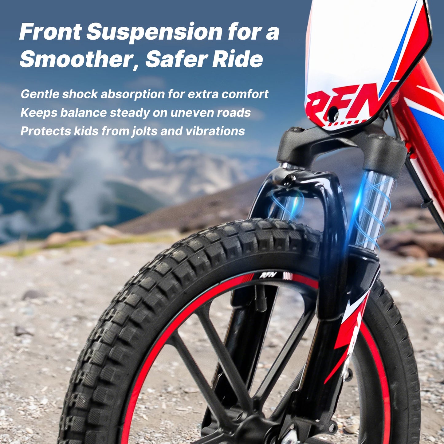 RFN Electric Dirt Bicycle 500W Kids Off Road E Bike