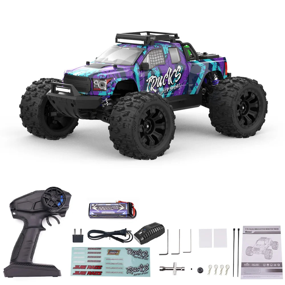 NONECE PT14R Brushless RC Truck 4x4 Remote Control 50MPH