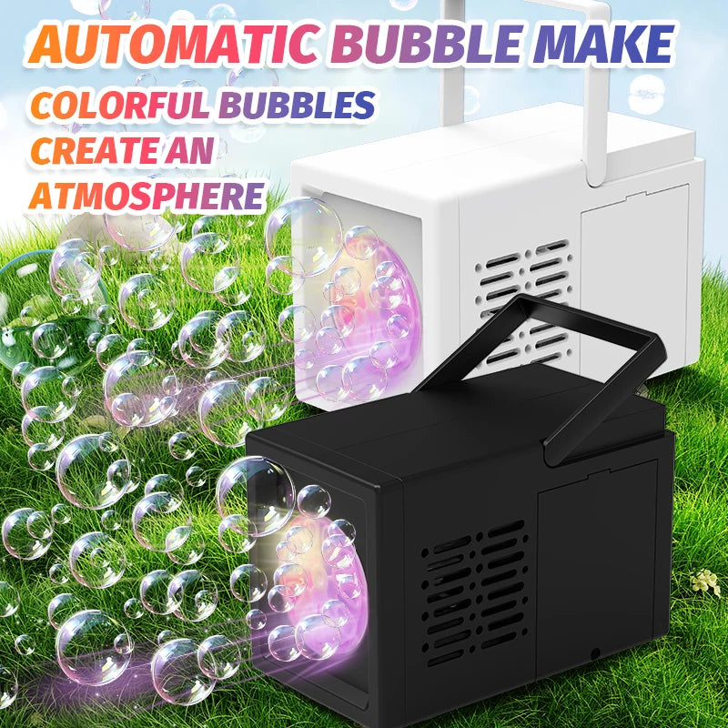 Ten Hole Bubble Blowing Machine Toy Handheld Bubble Maker Outdoors