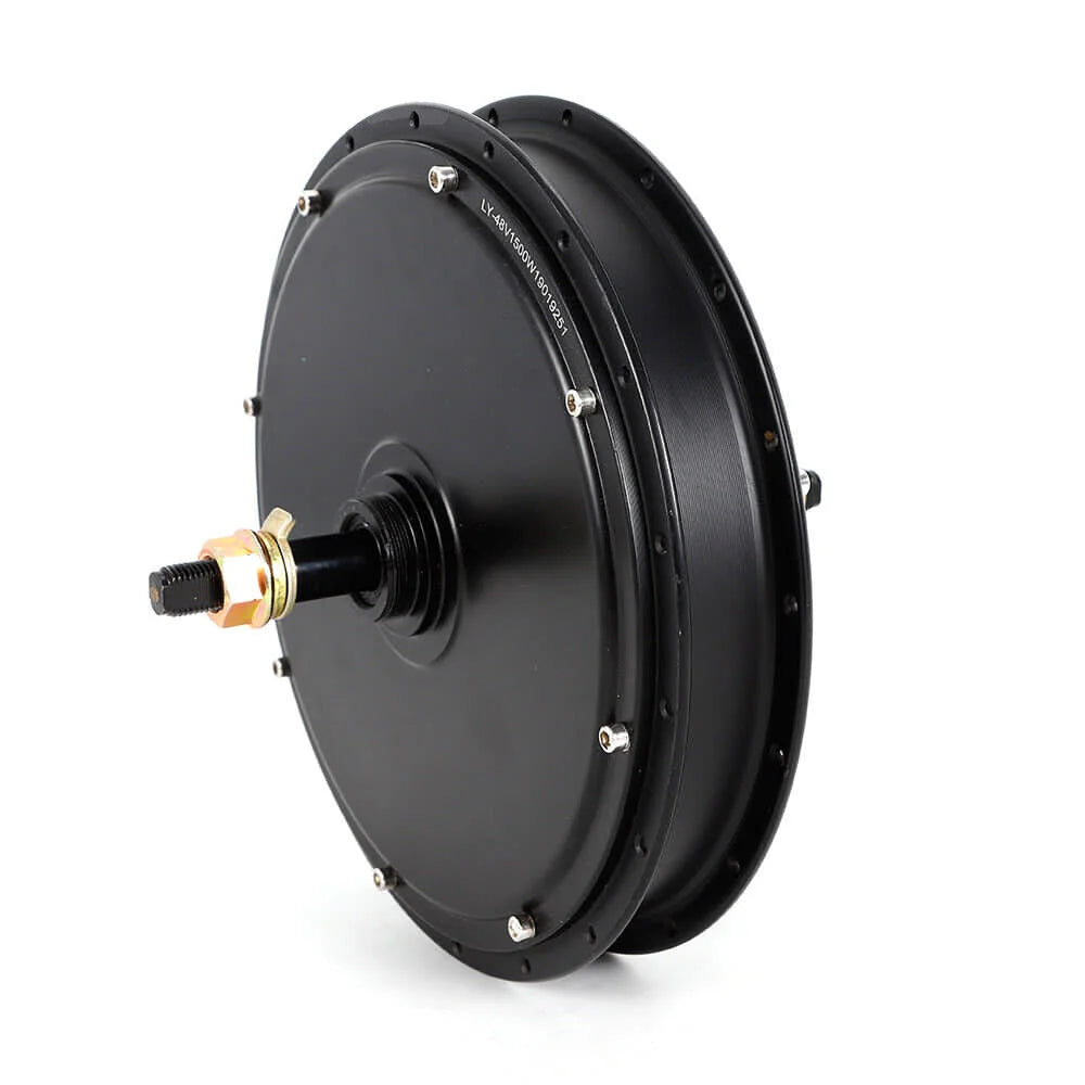 Bymaocar 1500W 48V Electric Bike Hub Motor Brushless Gear Rear