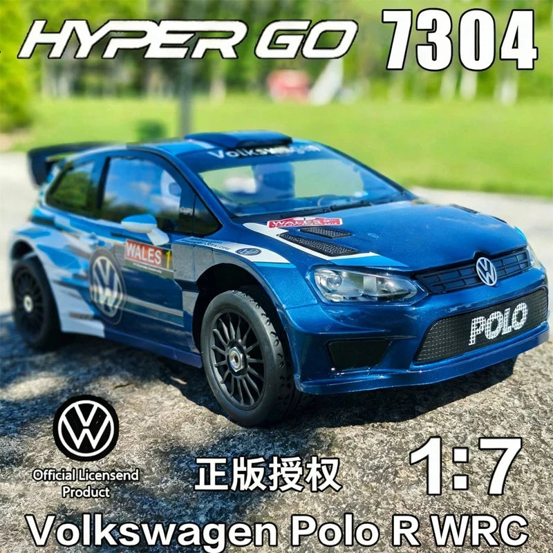 Hyper Go MJX 7304 POLO R WRC Remote Control Car 7303 C3 Drifting Car Rally Car Drifting Four-Wheel Drive Rally Car Model Toy