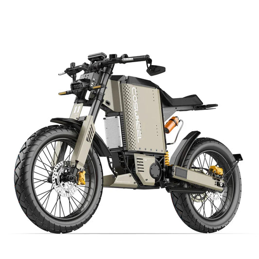 COSWHEEL Electric Off Road Ebike 8600W 72V 50Ah Hydraulic Brakes