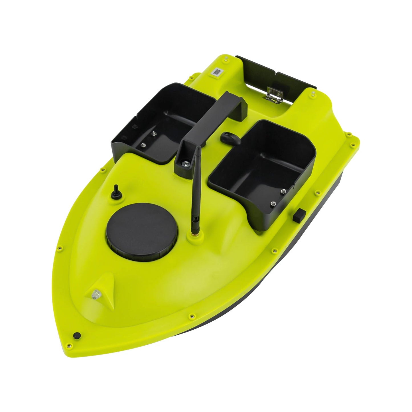Rechargeable GPS Fishing Bait Boat With Two Batteries Remote Control