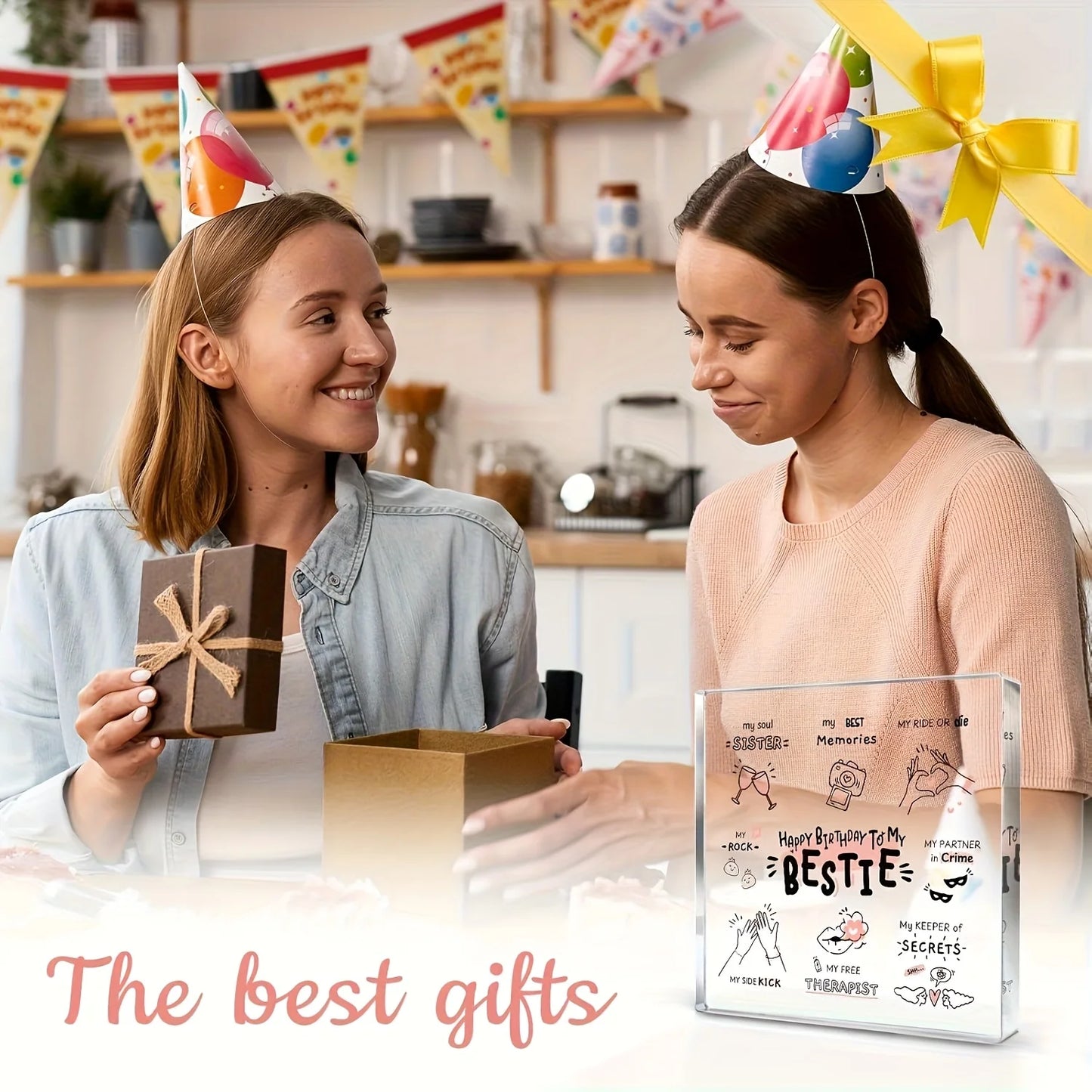 Bestie Gifts for Women, Friend Gifts, Best Friend Women Gifts, Friendship Gifts for Women, Birthday Gifts for Bff Soul Sister