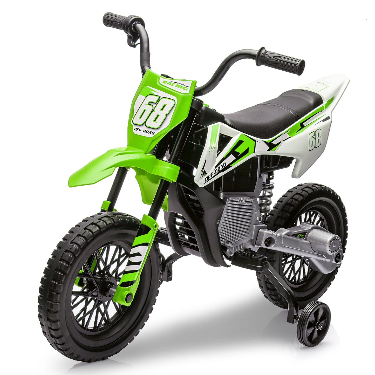 HiMISS 12V Kids Electric Dirt Bike With Twist Grip Throttle
