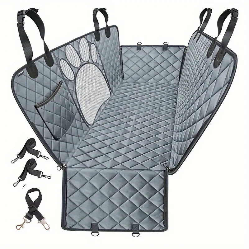 CN Zhejiang Dog Seat Cover Hammock Waterproof Rear Car Protector
