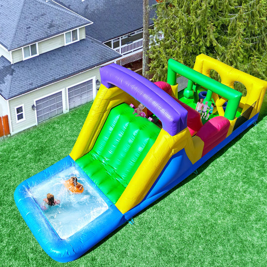 RTS Inflatable Obstacle Bounce Castle With Blower Commercial