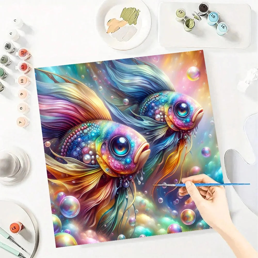 Animal Paint By Numbers For Adult Dragon Picture Diy Art Craft Kit HandPainted On Canvas Valentines Gift Home Decor