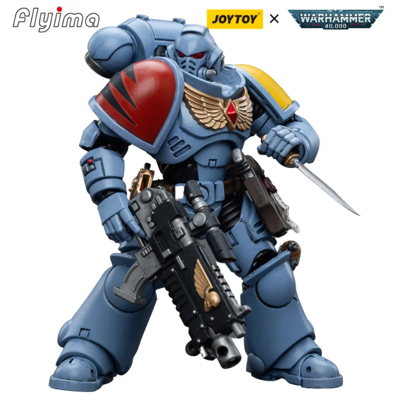 FlyimaBy Warhammer Intercessor Series 40K Action Figure 4-Piece Set