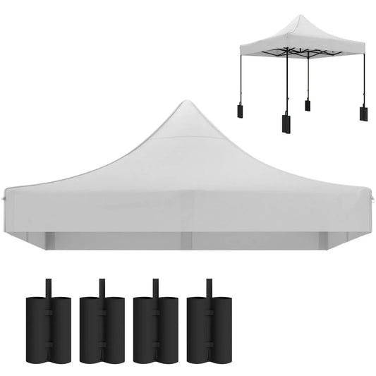 Oeny Replacement Canopy Top For Pop Up Canopy Tent UPF50
