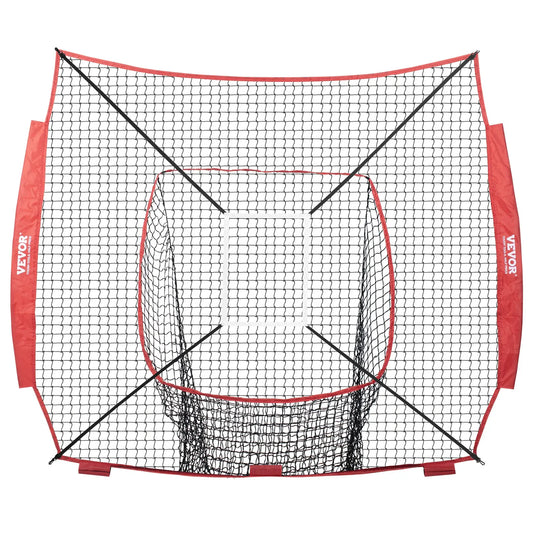 Baseball Softball Practice Net Portable Training For Hitting Pitching