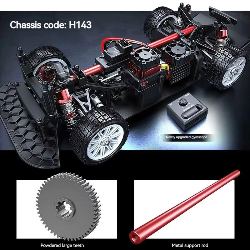 Jyscend Hyper Go MJX Drift RC Car With Gyroscope Performance