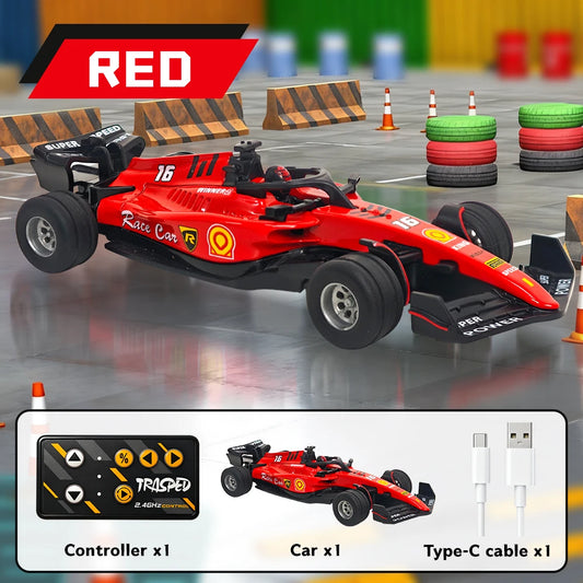RC Drift Car 4WD Metal Toy Vehicle For Kids Adults