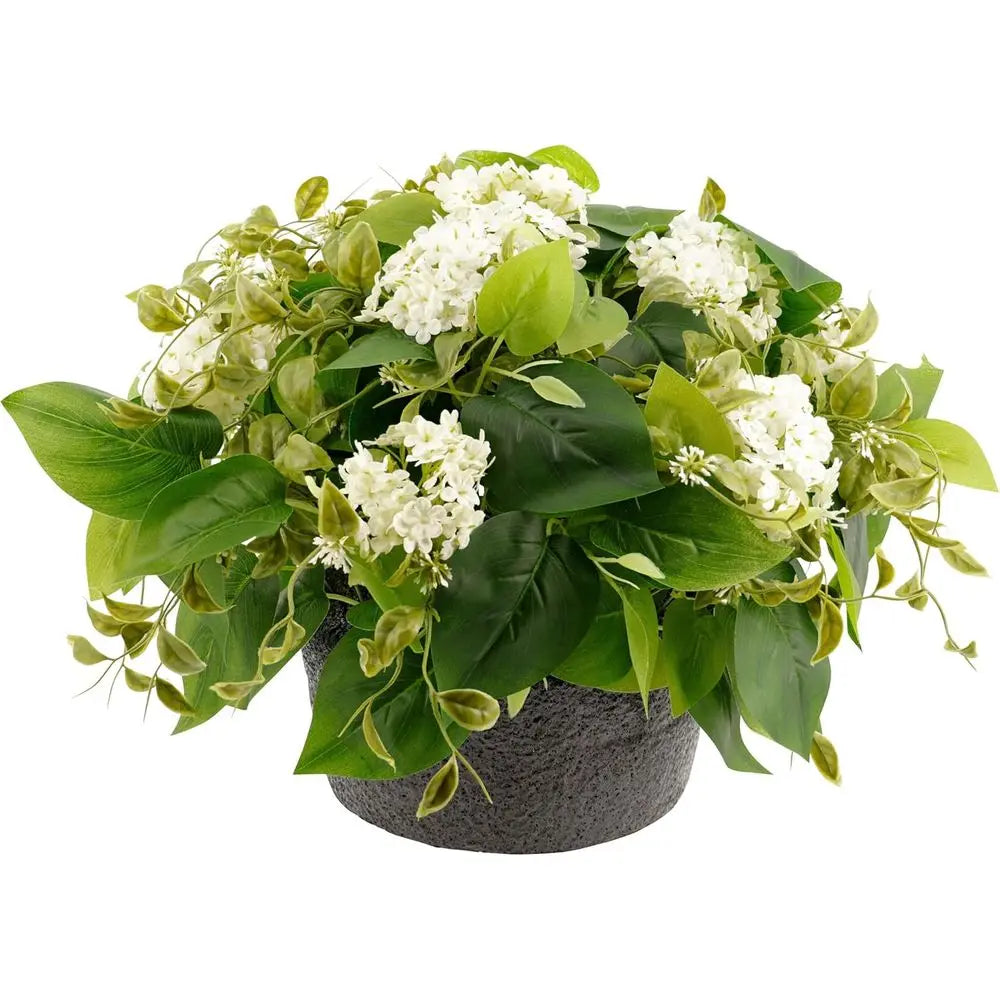 Adjustable Artificial Hydrangea Urn Plant Fillers Outdoor