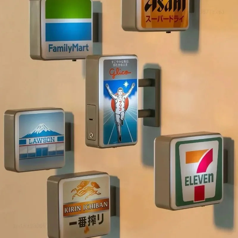 Dotonbori Glico 711 Fridge Magnet Lightboard Sign Advertising