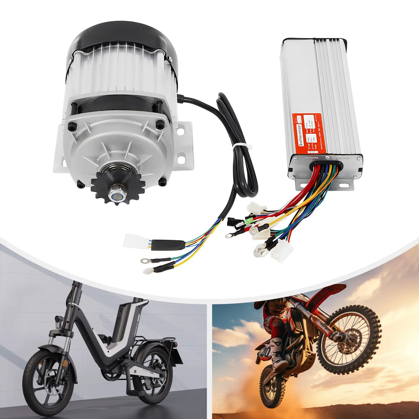 750W 48V Bicycle Electric Motor Brushless for E Bike