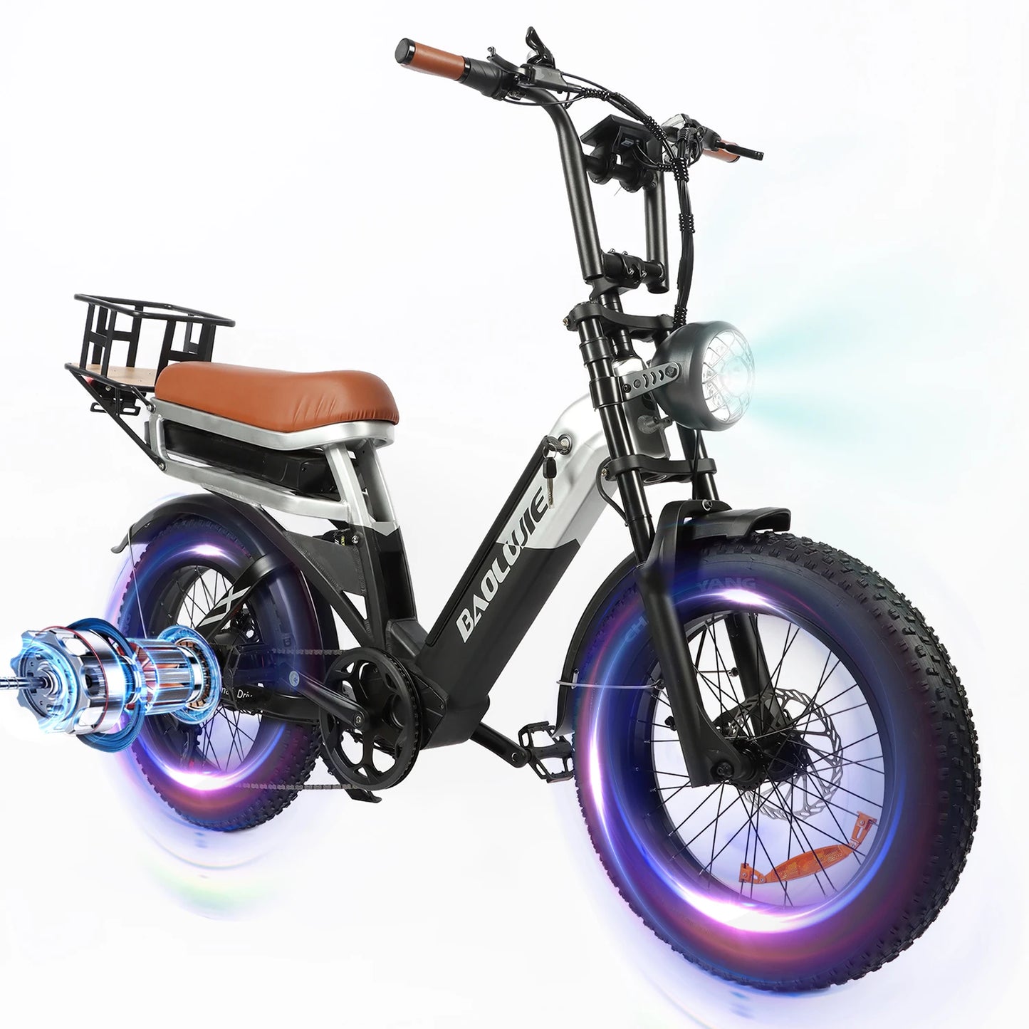 Baolujie DM01 60V 30Ah Electric Bike 42 MPH EBike