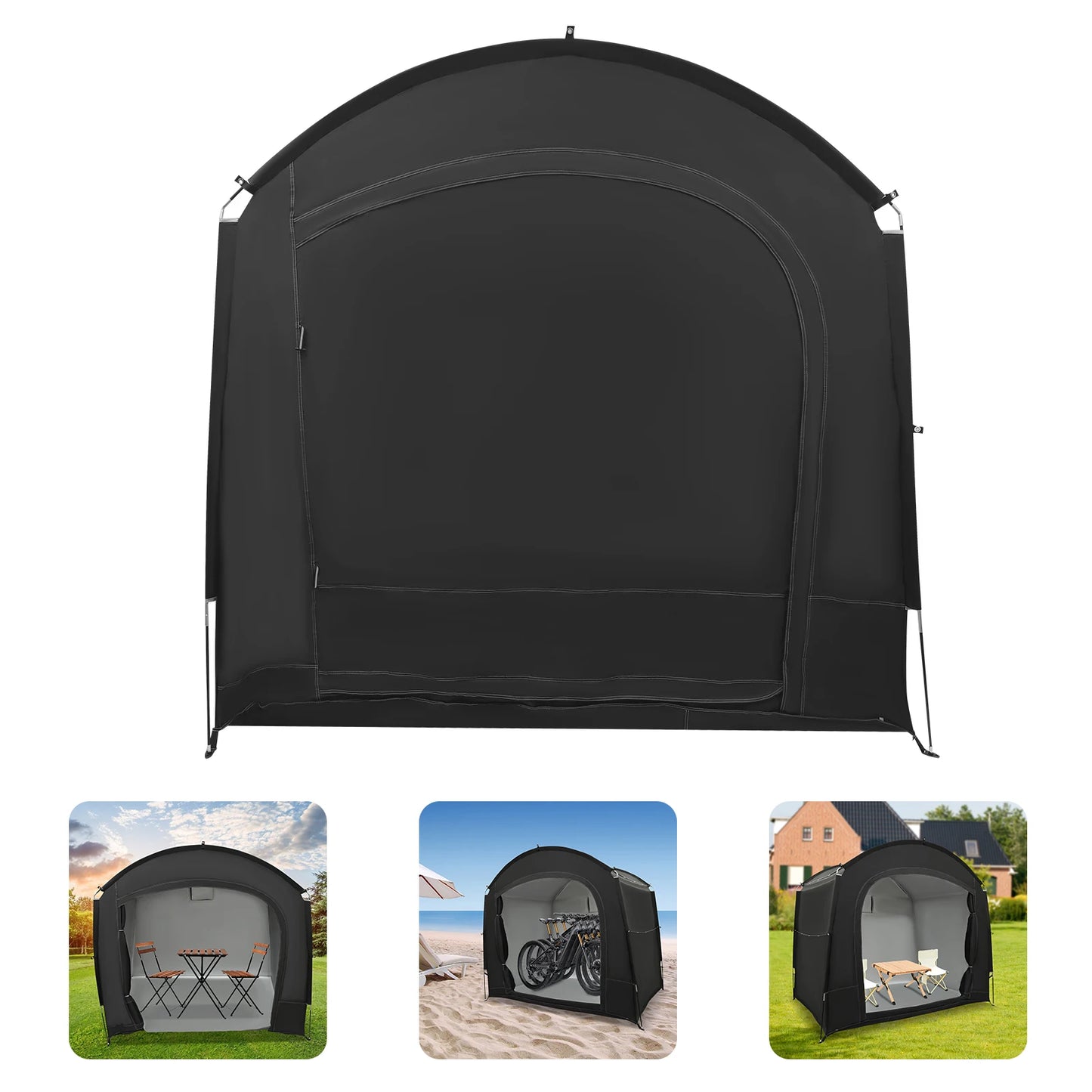 Portable Outdoor Bike Tent Shelter And Storage Bag