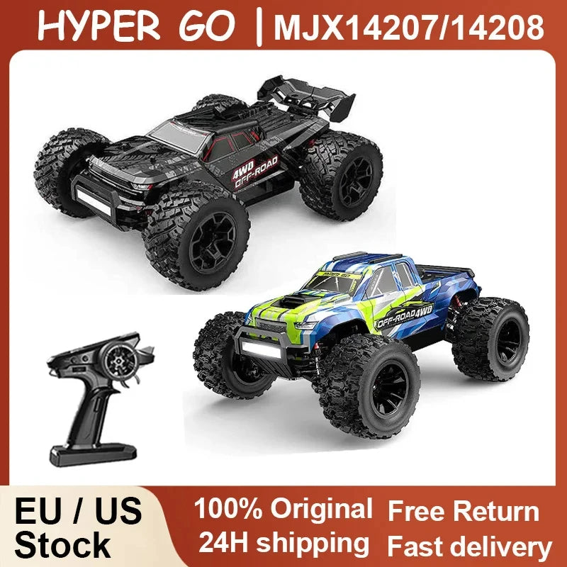 Hyper Go MJX 14207 1/14 4WD 2.4G RC Car 55KM/H Brushless Drift Vehicle Racing Car Remote Control Car Off-Road Truck Toys