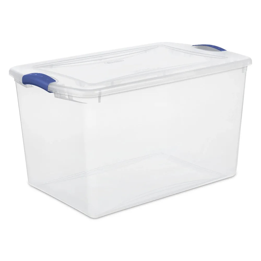 OEINGCN Sterilite Large Storage Bin With Latch Lid