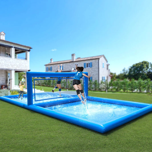 RTS Inflatable Outdoor Volleyball Court Pool For Water Games